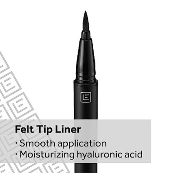 Eylure Line & Lash Faux Mink Wipsy False Eyelashes with Adhesive Pen - Black - Picture 5 of 6